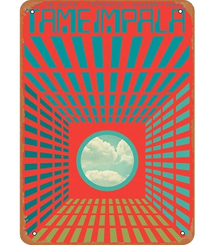 Amazon.com: Tame Impala Poster Music Canvas Wall Art Album